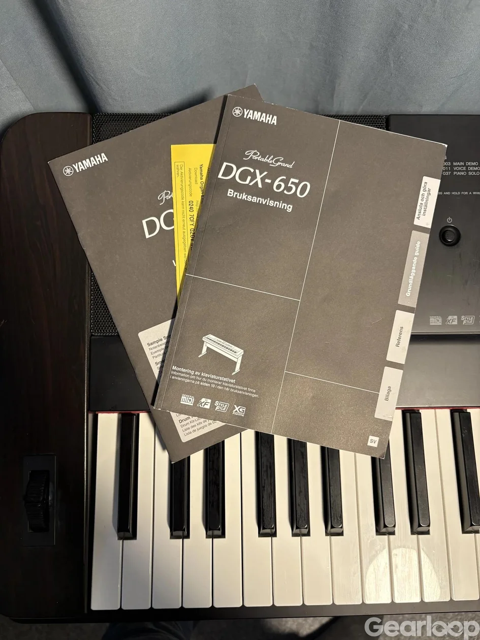 Yamaha DGX-650 - bild 4