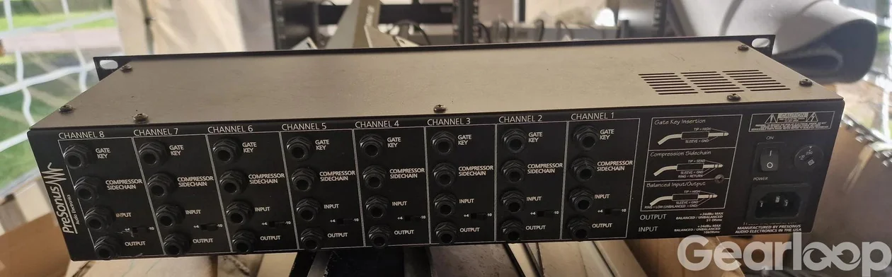 Presonus ACP-8, 8 chan kompressor - bild 2