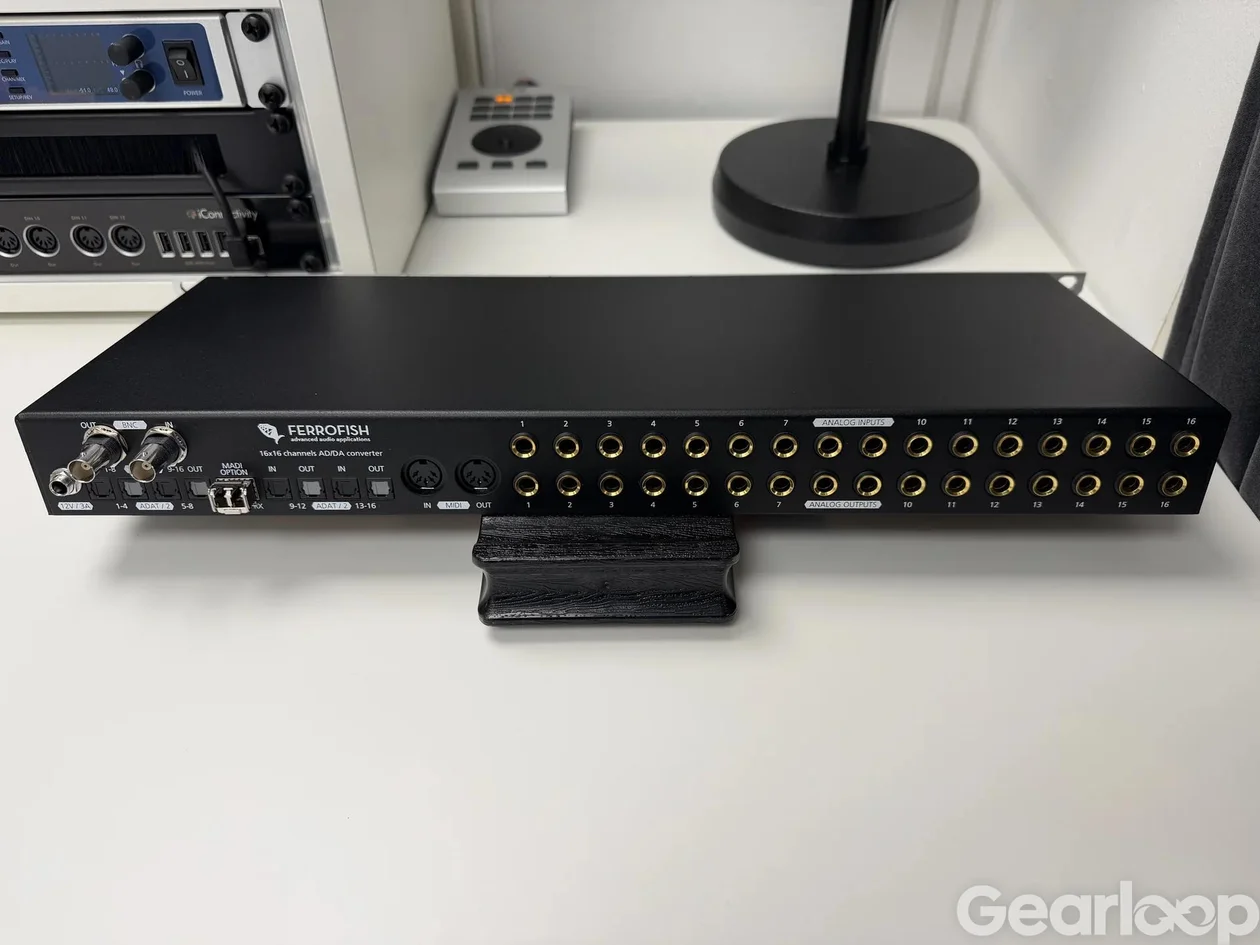 Ferrofish Pulse 16 MX MADI – 16 in/16 ut AD/DA i nyskick - bild 4
