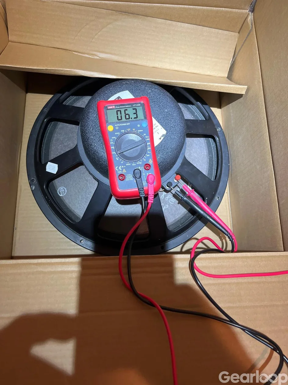 JBL K130-8 Ohm (Peavey) omkonad högtalarelement - bild 5