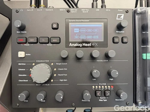 Elektron Analog Heat +FX + dust cover & kablar – nyskick