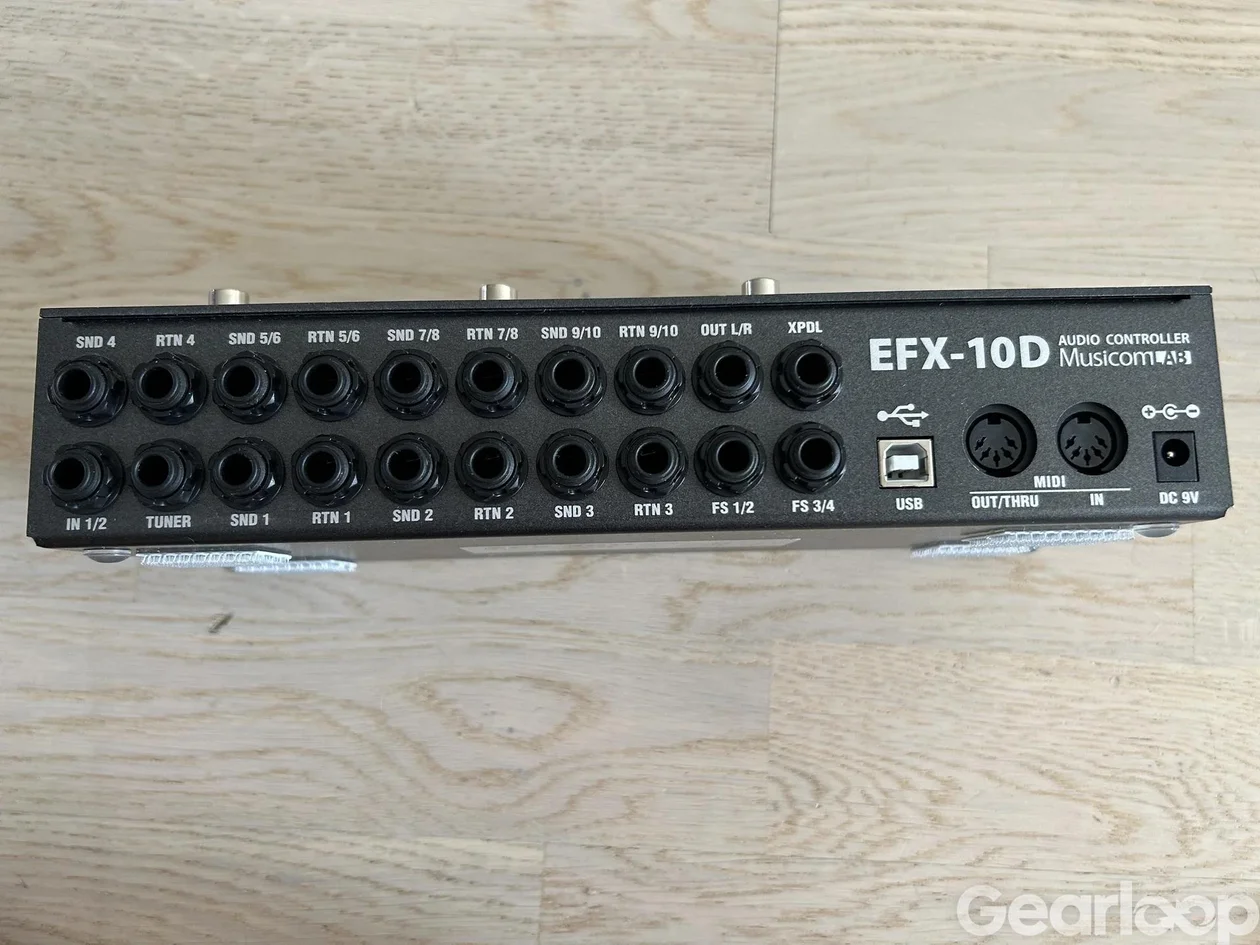 Musicomlab EFX-10D midi/loop switcher - bild 2