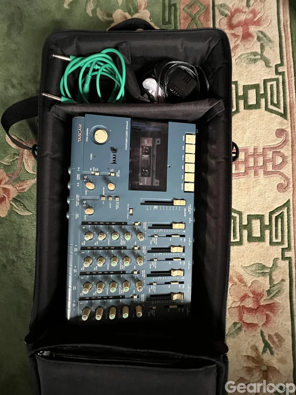 Tascam 414 + vadderad väska - bild 2