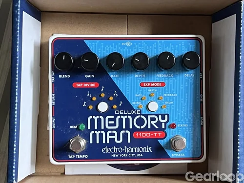 Electro-Harmonix Deluxe Memory Man 1100TT, med box