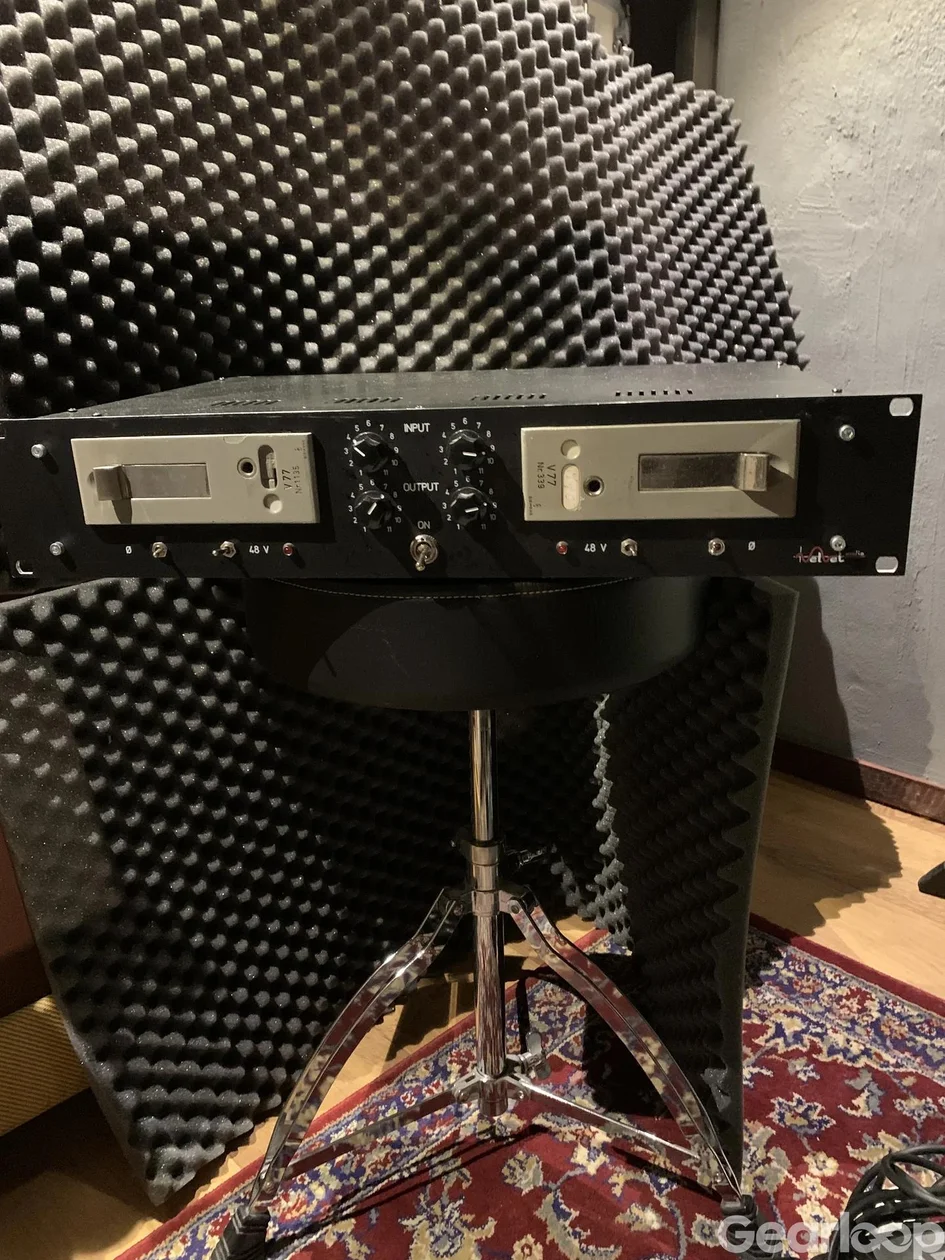 Siemens v-77 preamps rackade. - bild 3