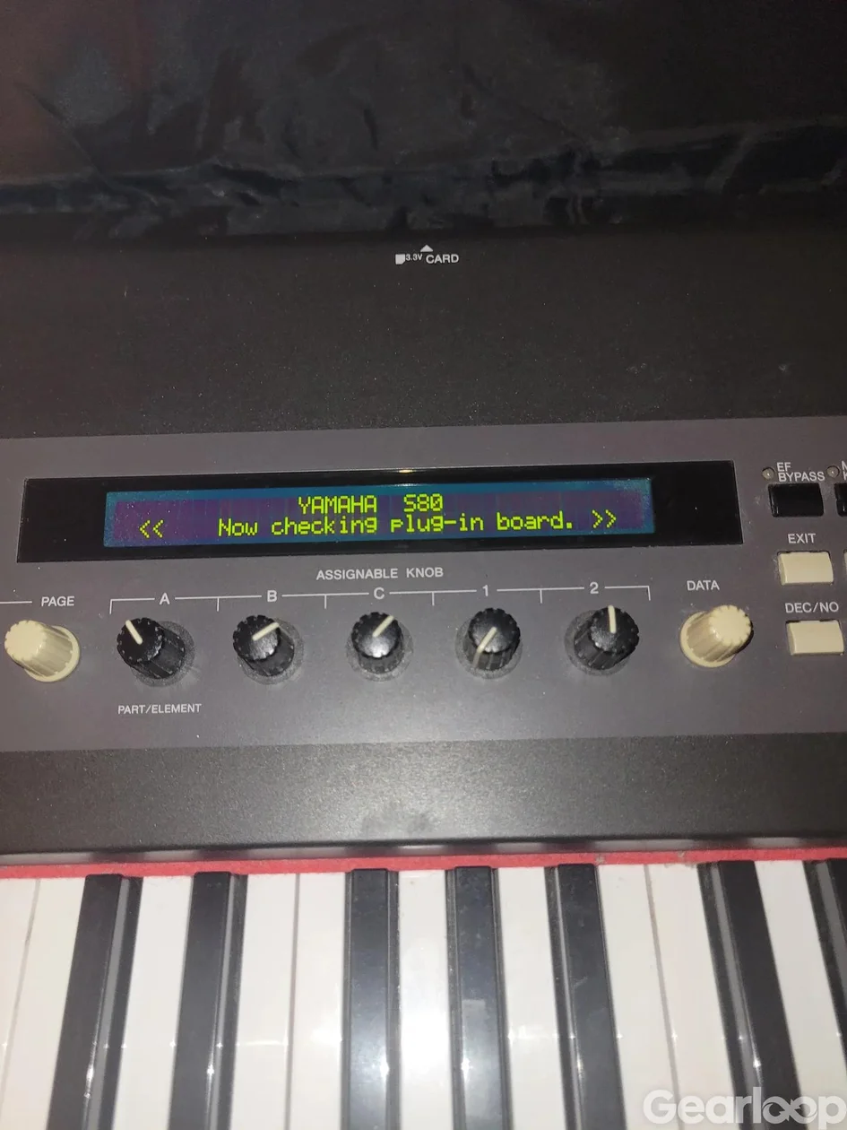 Yamaha S80 Stagepiano/synth - bild 3