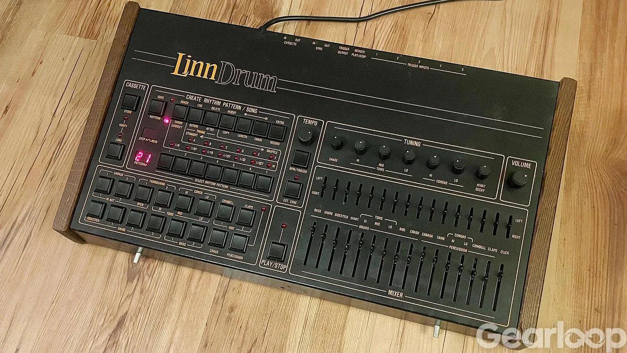 Linndrum med midi - bild 1