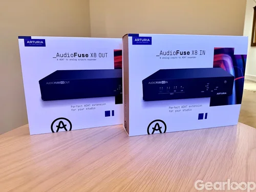Arturia AudioFuse X8 IN / OUT