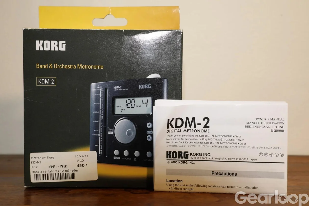 Korg KDM-2 Digital Metronom - bild 2