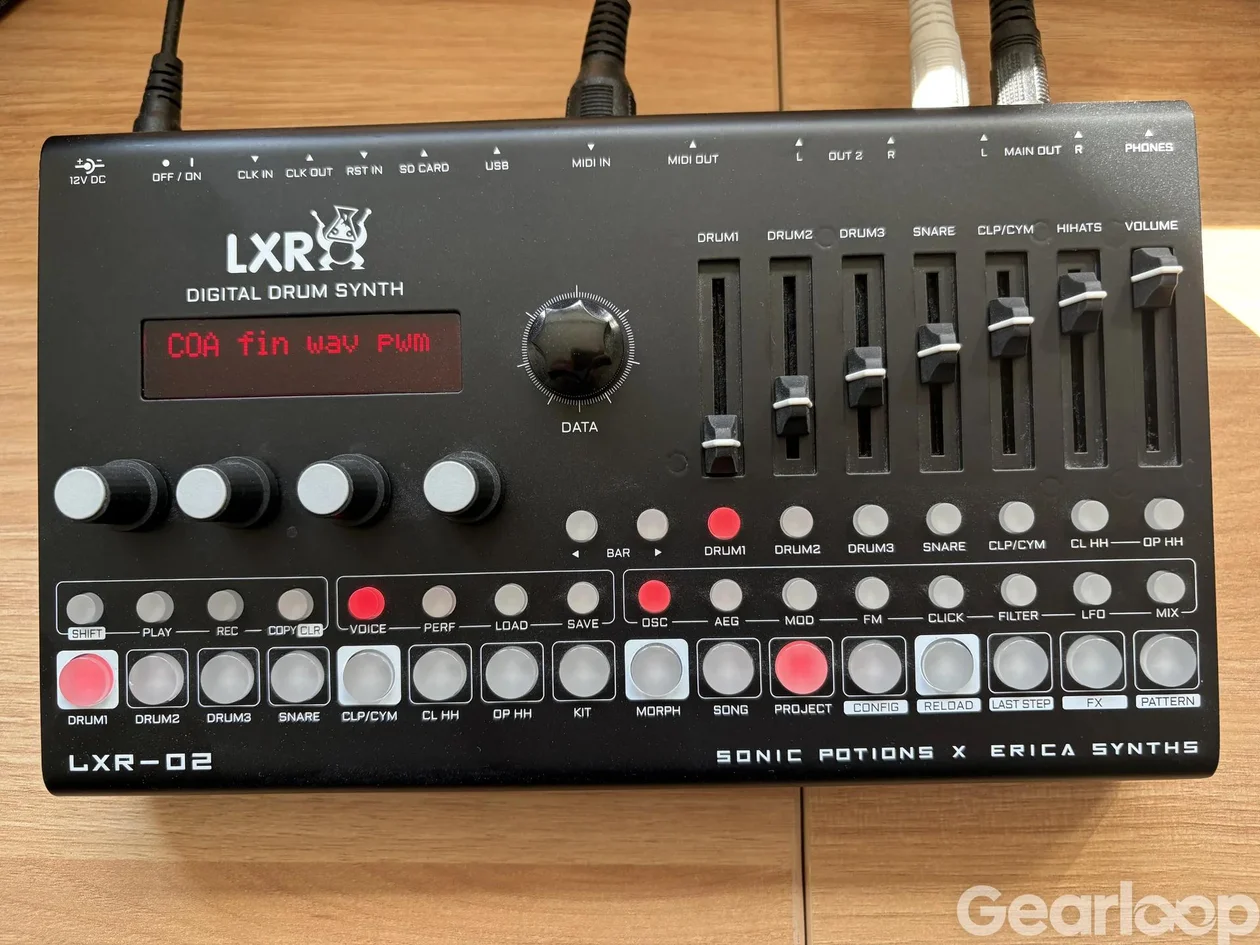 Intressekoll - LXR-02 Digital Drum Synth - bild 2