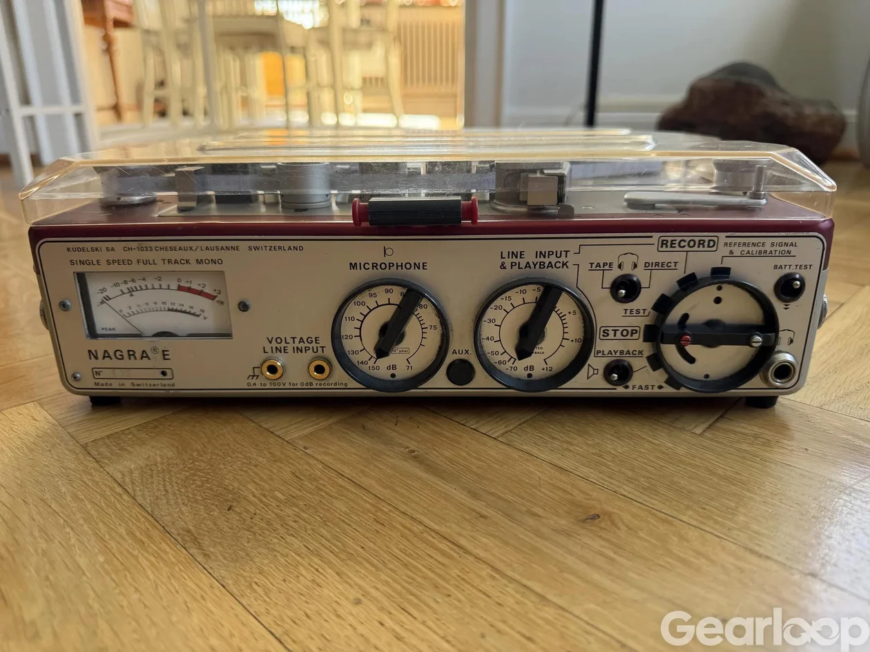 Nagra E – Legendarisk portabel rullbandspelare - bild 2