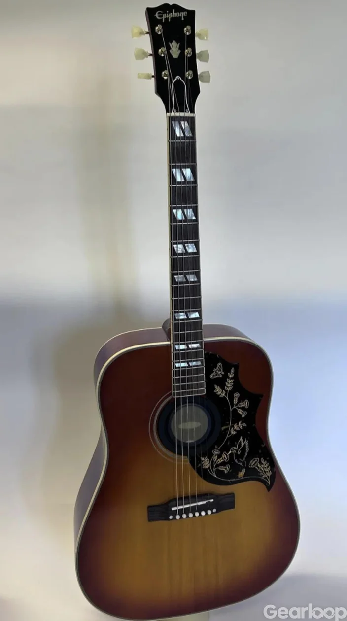 Epiphone Inspired by Gibson Custom 1960 Hummingbird Reissue - bild 2