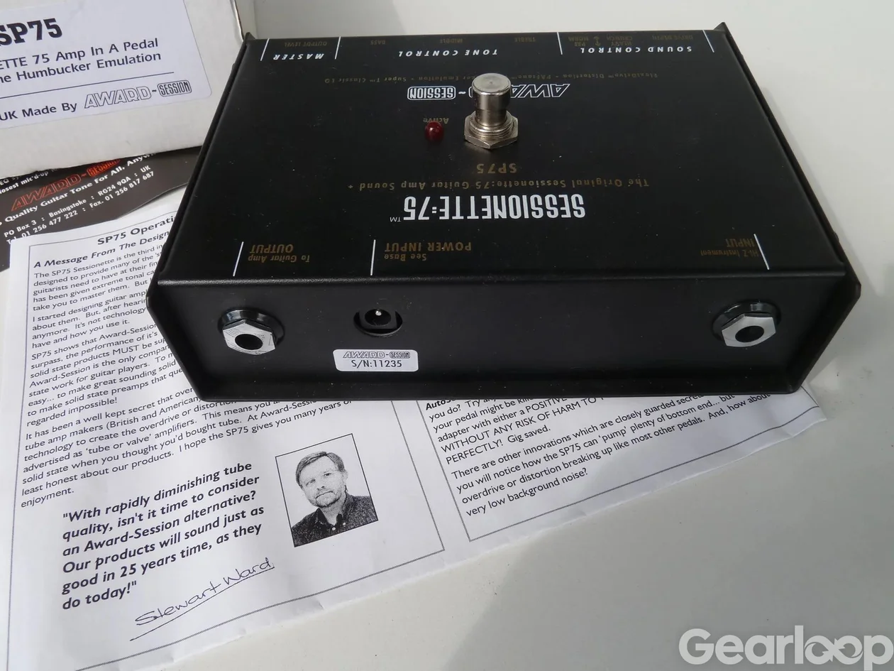 Dist-pedal, Sessionette:75 (U.K.) vintage - bild 2