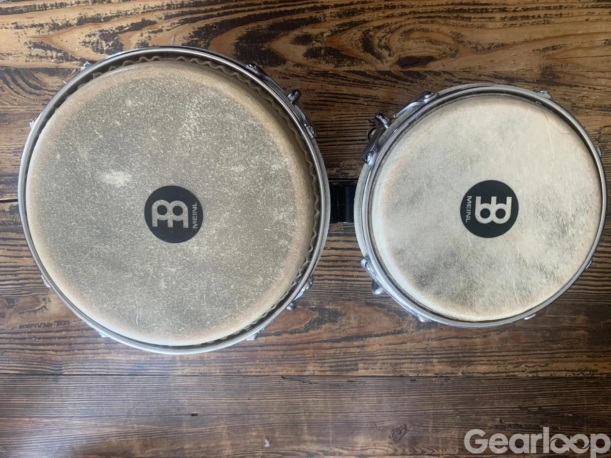 Meinl Woodcraft Bongos (Zebra Finished Ash) – Mint Condition! - bild 2
