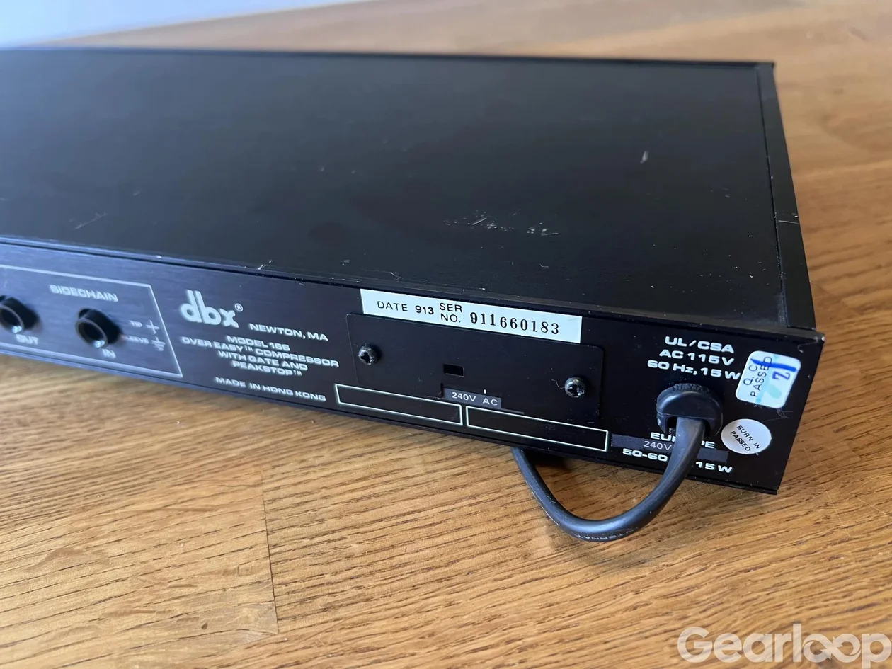 dbx 166 - 2 kanals kompressor - bild 3