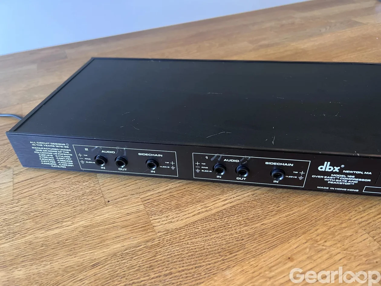 dbx 166 - 2 kanals kompressor - bild 4
