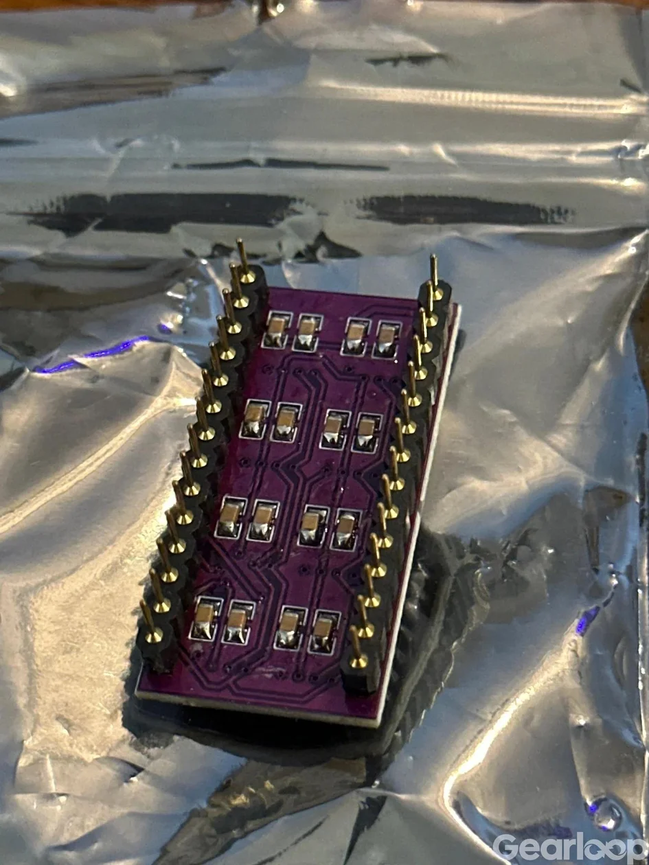 8xTDA1387 DAC-array med Philips NOS TDA1387-chip - bild 2