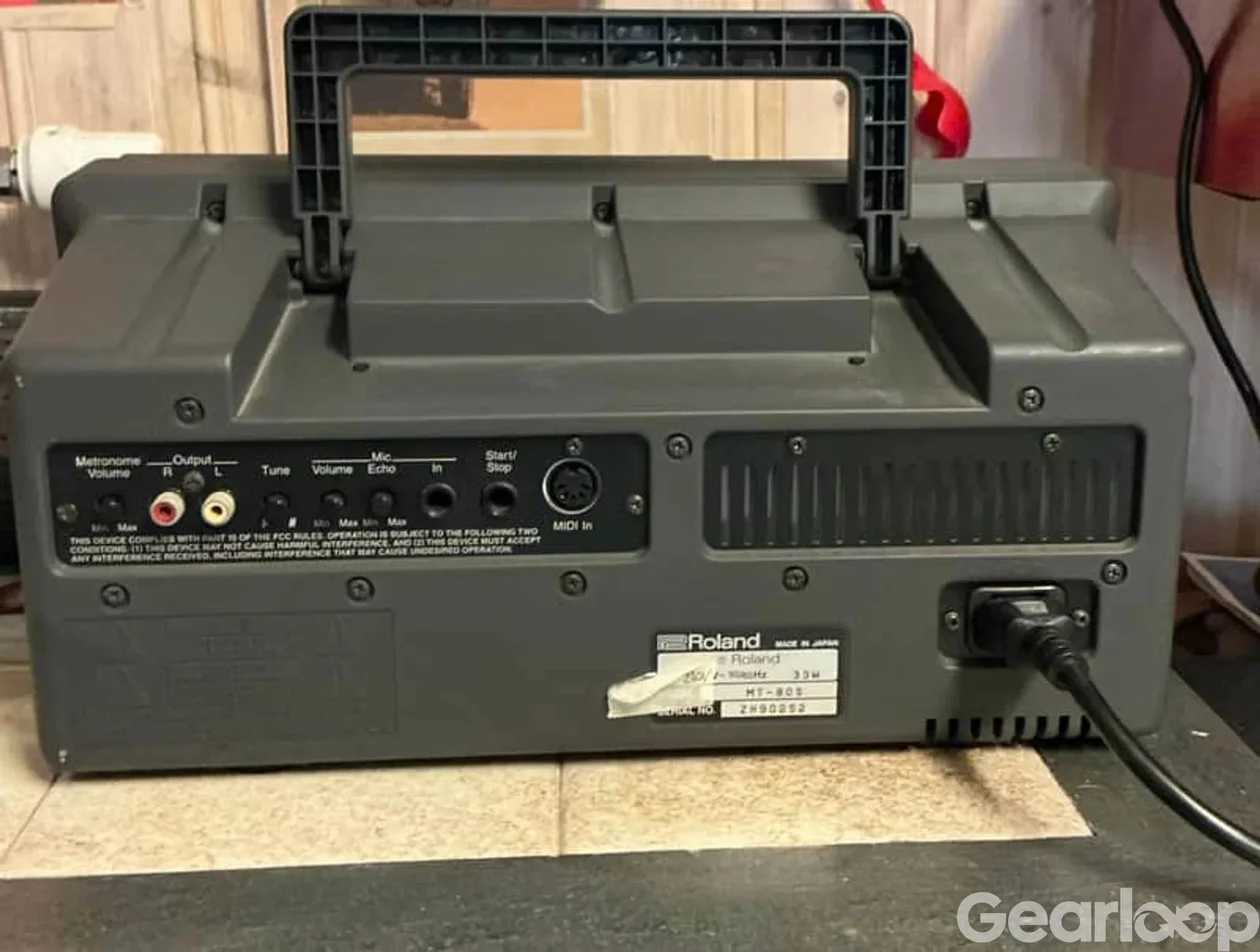 ROLAND MT-80S MIDI Player Synthesizer Workstation MIDI Boombox - bild 2