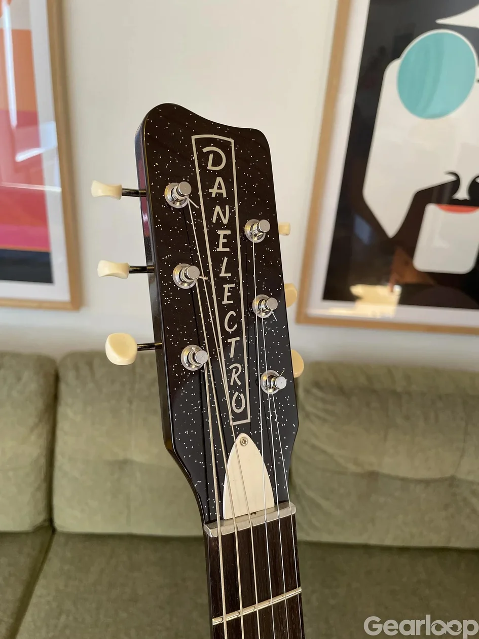 Danelectro Pro Maroon Silver Glitter + Fender Champion 600 - bild 3
