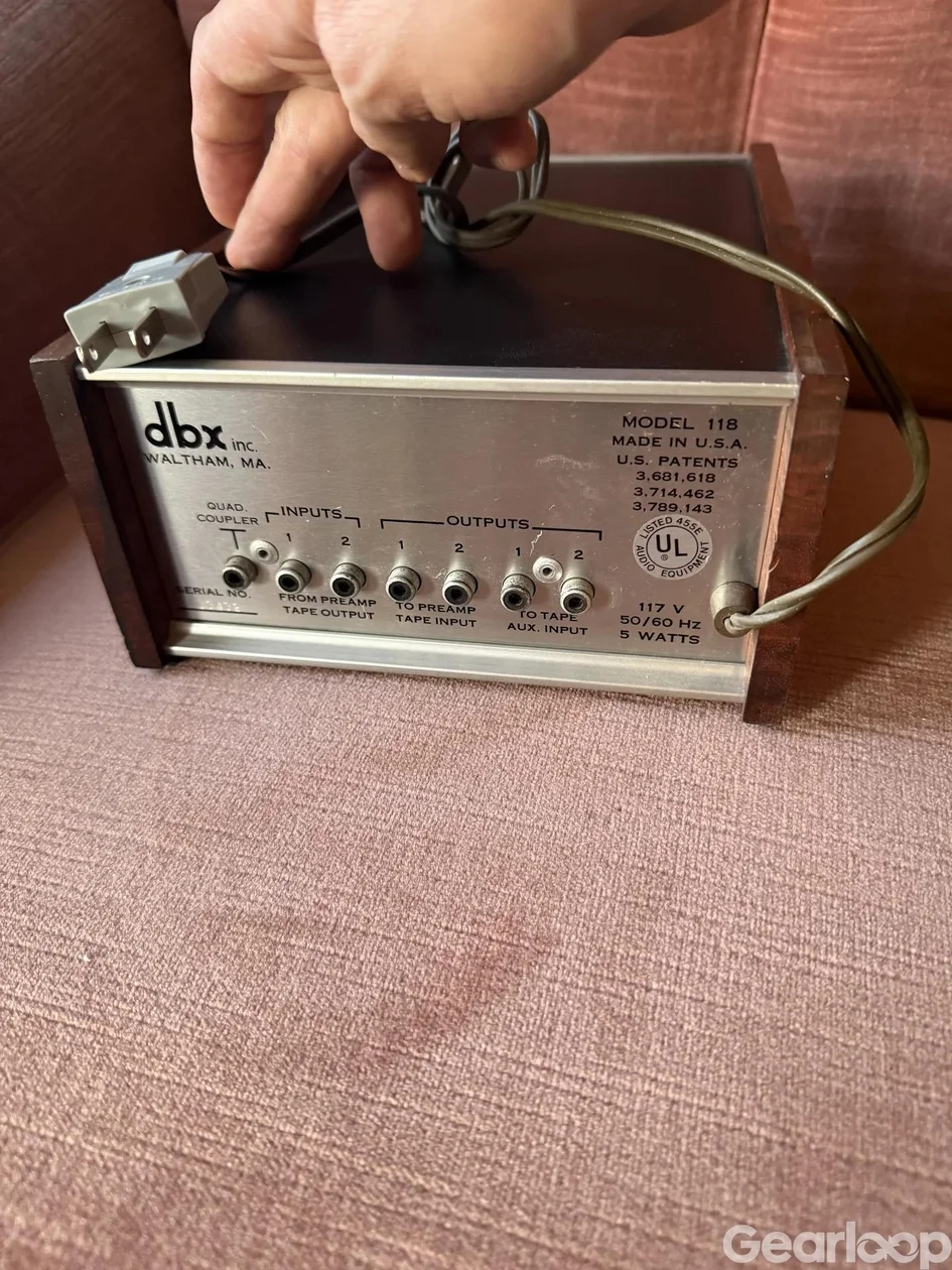 DBX 118 Dynamic Range Enhancer - bild 2