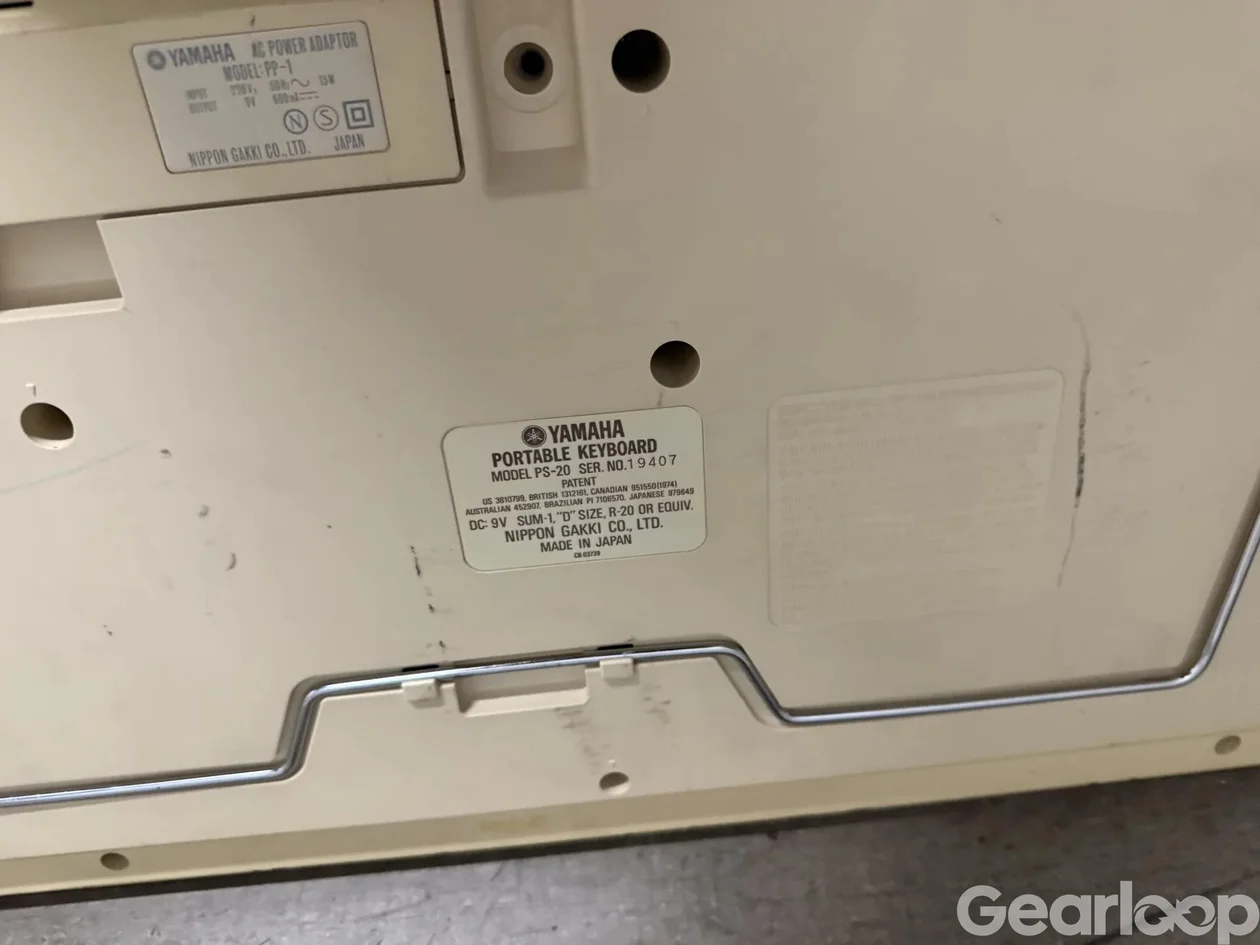 Yamaha PS-20 1981 - defekt - bild 2