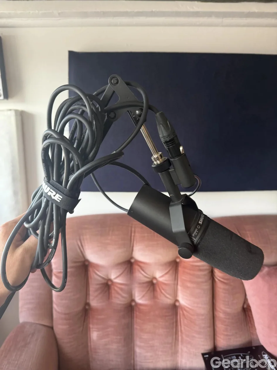 Shure SM7B + Cloudlifter CL-2 + boom arm - bild 2