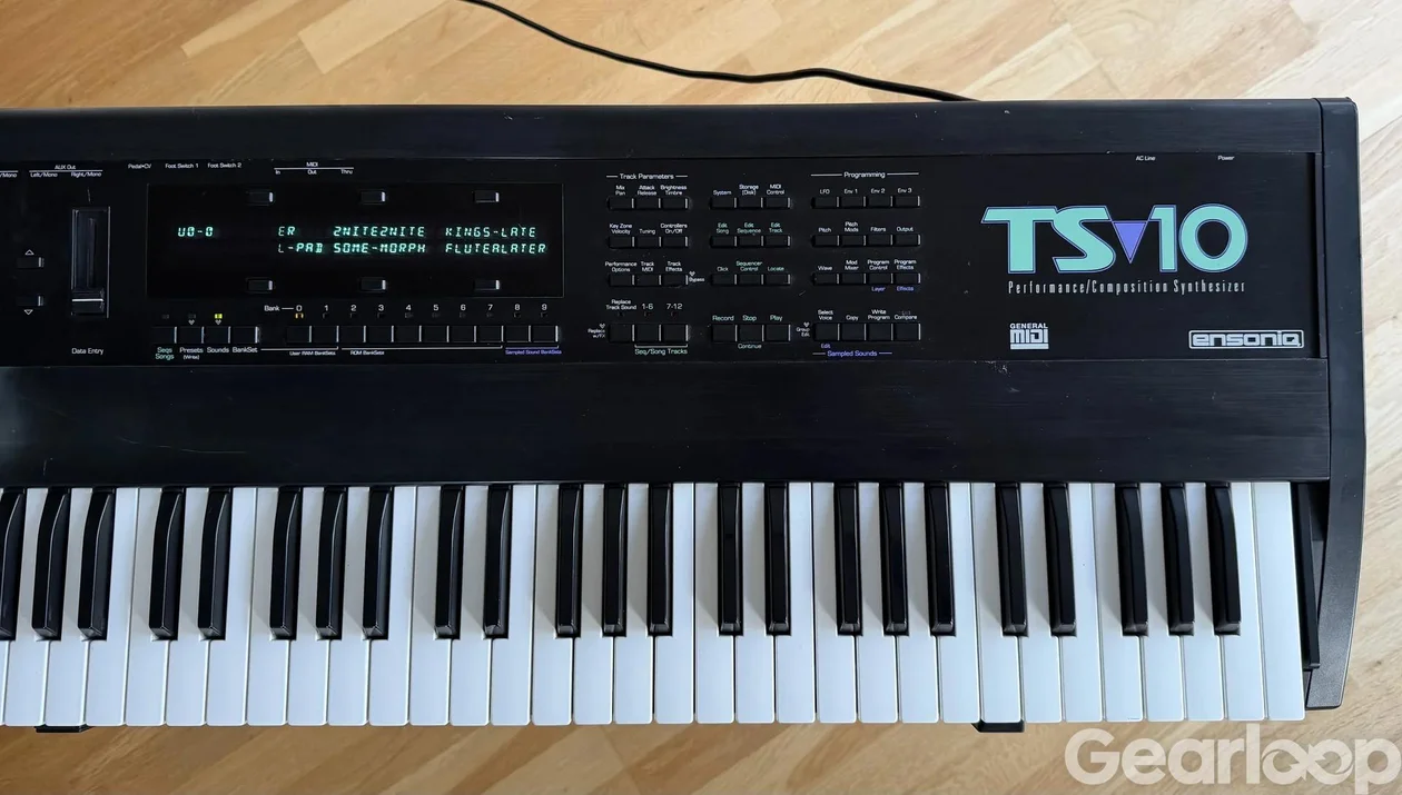 Ensoniq TS-10 32 röster med poly aftertouch - bild 4