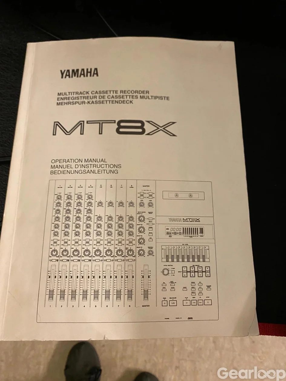 Yamaha MT8X 8-kanals kassettporta - bild 2