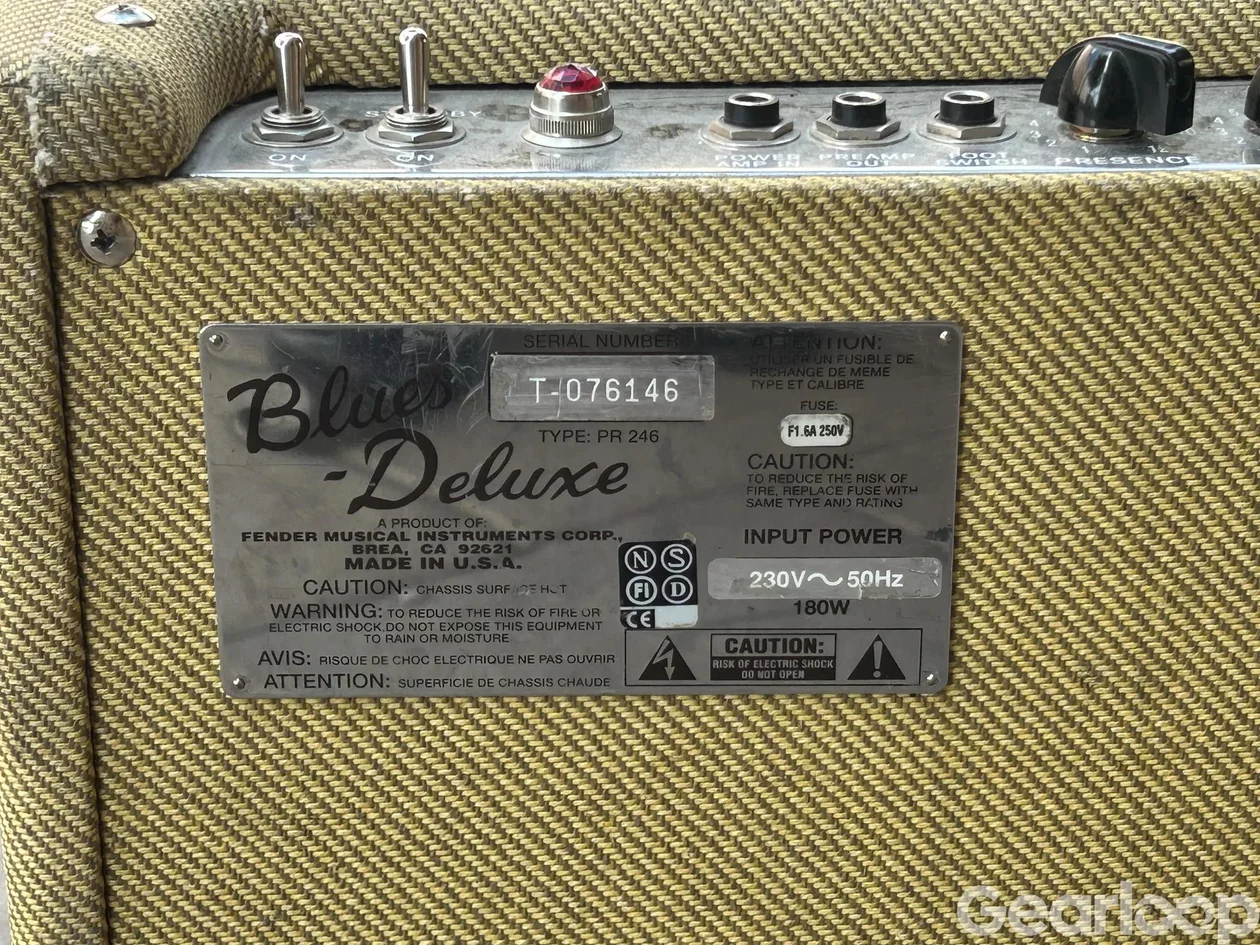 Fender Blues Deluxe, 90-tal - bild 3