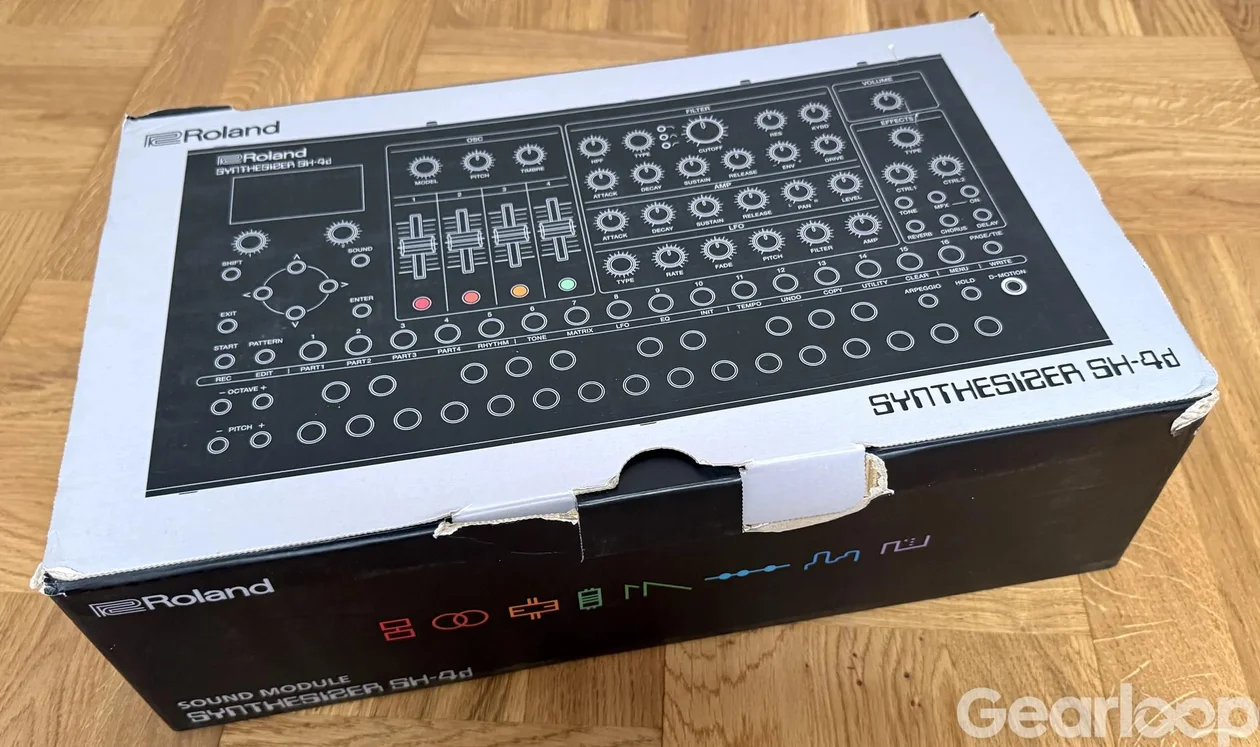 Roland SH-4D - Massor med portabelt kul i toppskick - bild 3