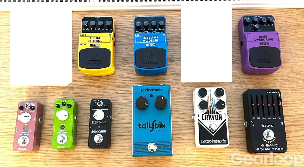 Gitarrpedaler - bild 1