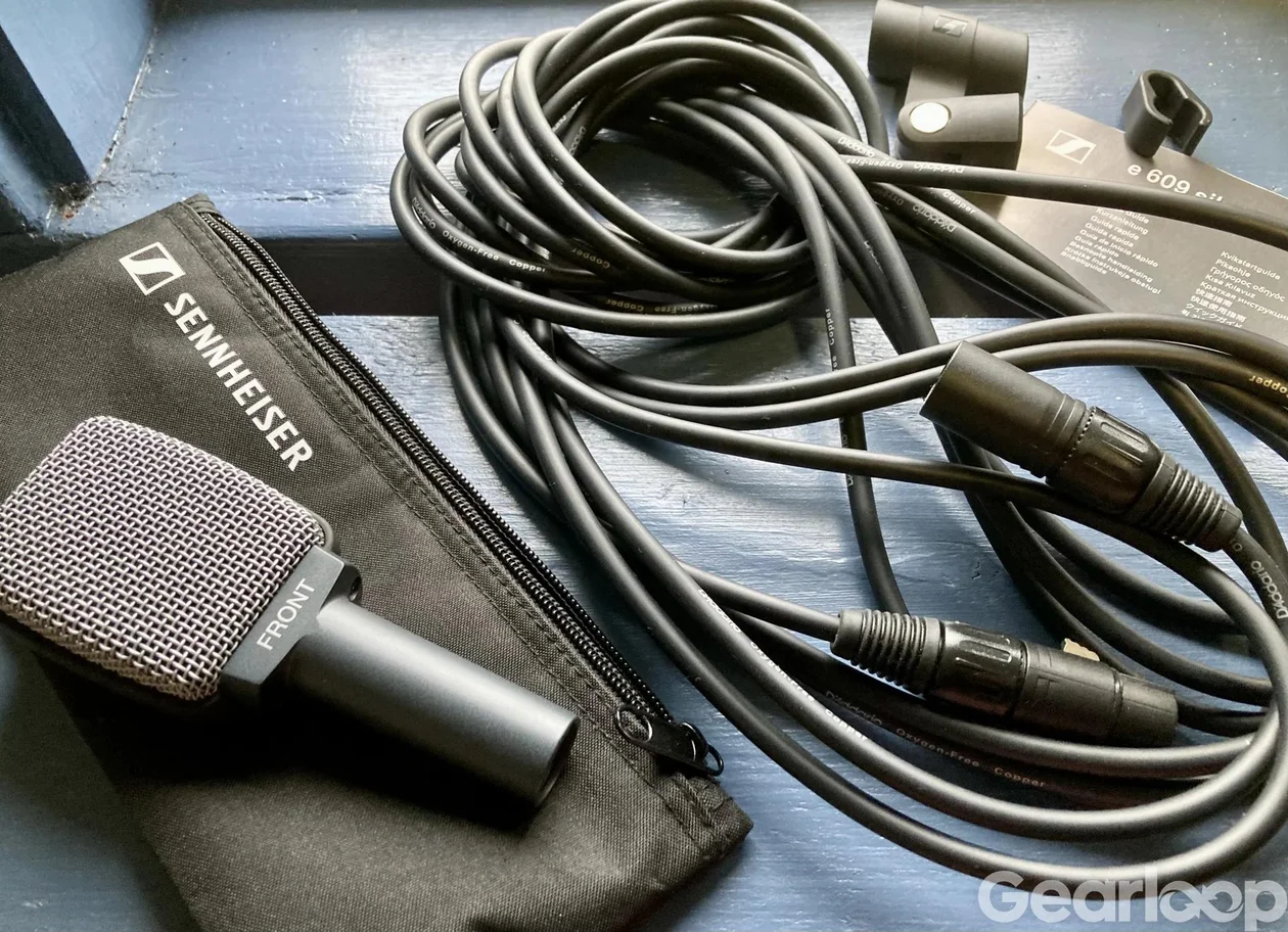 Sennheiser e609 + D’Addario XLR 8m (sm57 mikrofon) - bild 2