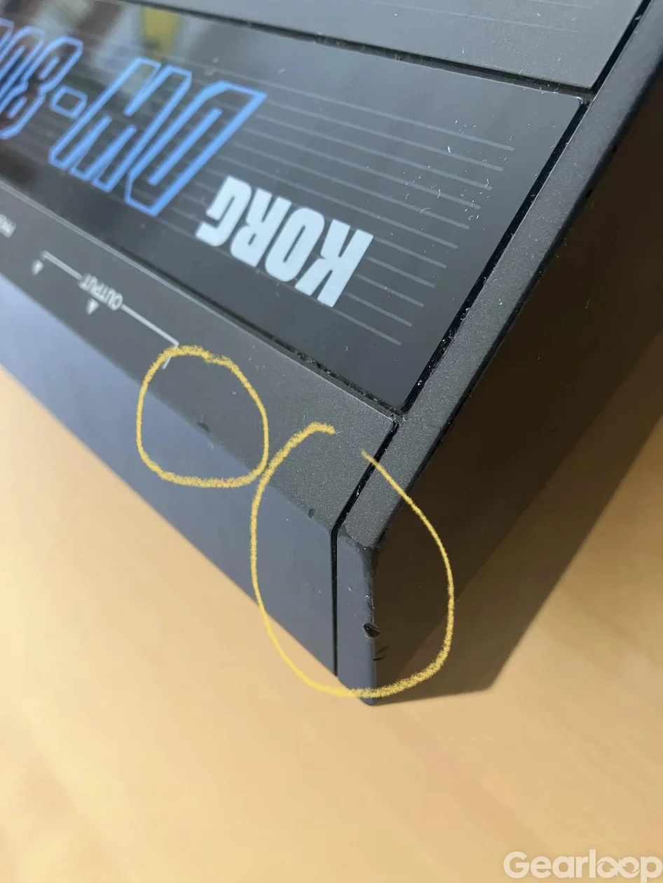 Korg DW-8000 (defekt midi ut) - bild 5