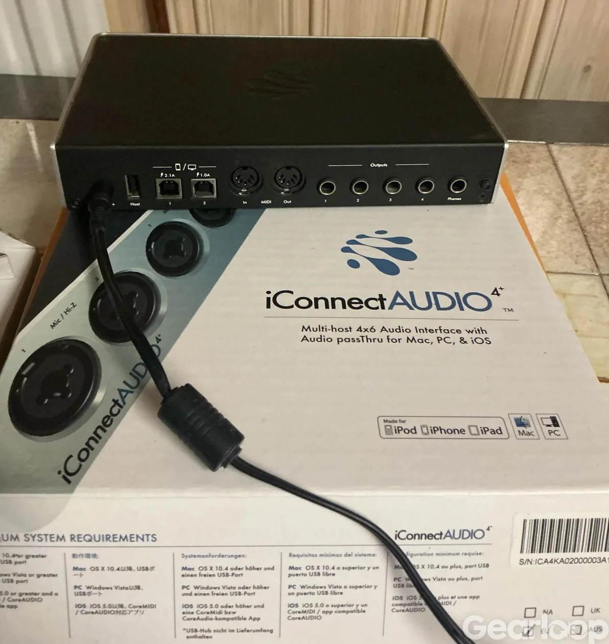 iConnectivity iConnectAUDIO4+  iOS/Mac/PC/Android/Grooveboxes - bild 2