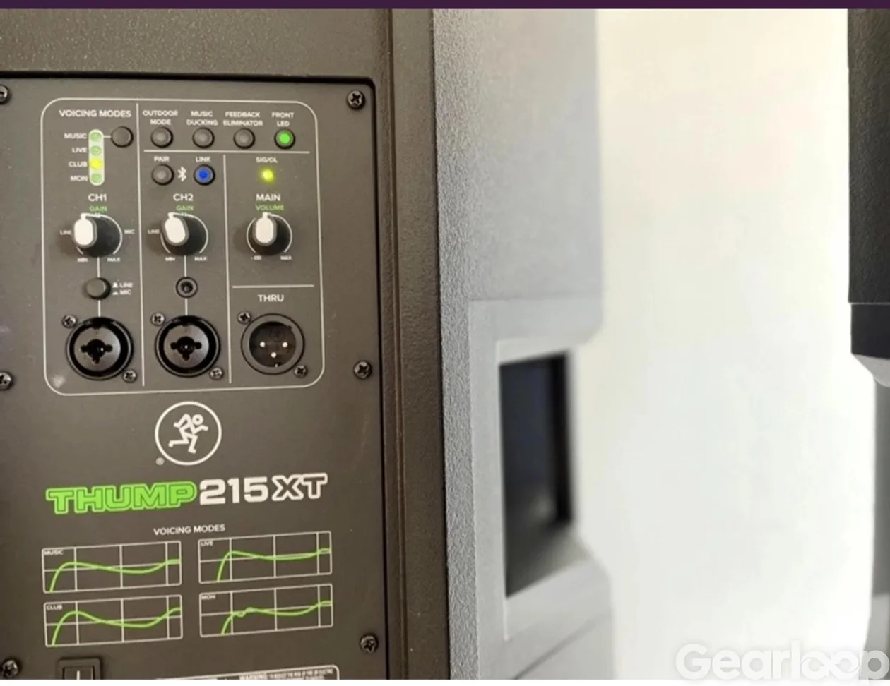 2 st Mackie Thump 215XT + skyddsväskor - bild 2