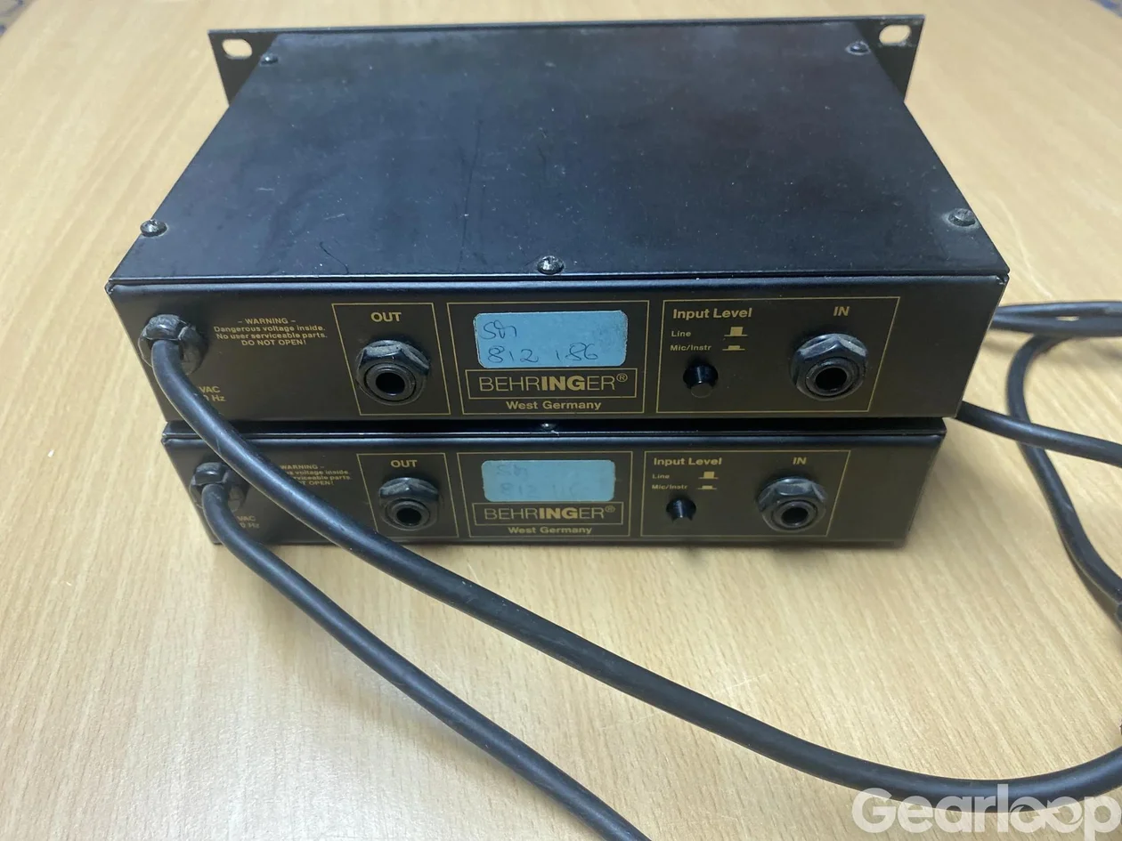 2st Behringer Sound Machine Vocal/Instrument Exciter - bild 2