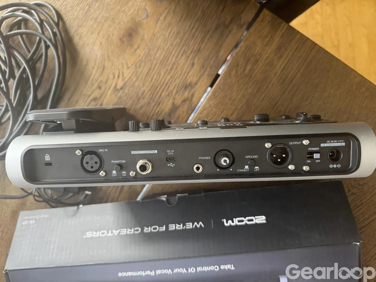Zoom V6 Vocal Processor – begagnad - bild 4