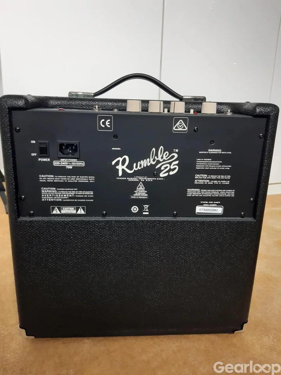 Fender rumble 25 - bild 3