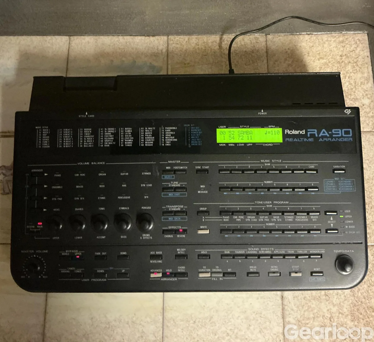 ROLAND RA-90 Real Time Arranger Sound Module - bild 1