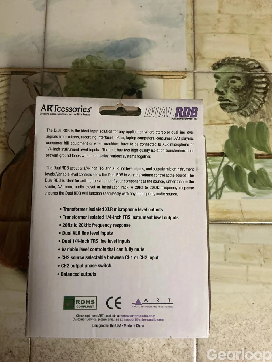 ART Dual RDB - Re-amping interface for multiple sources - bild 2