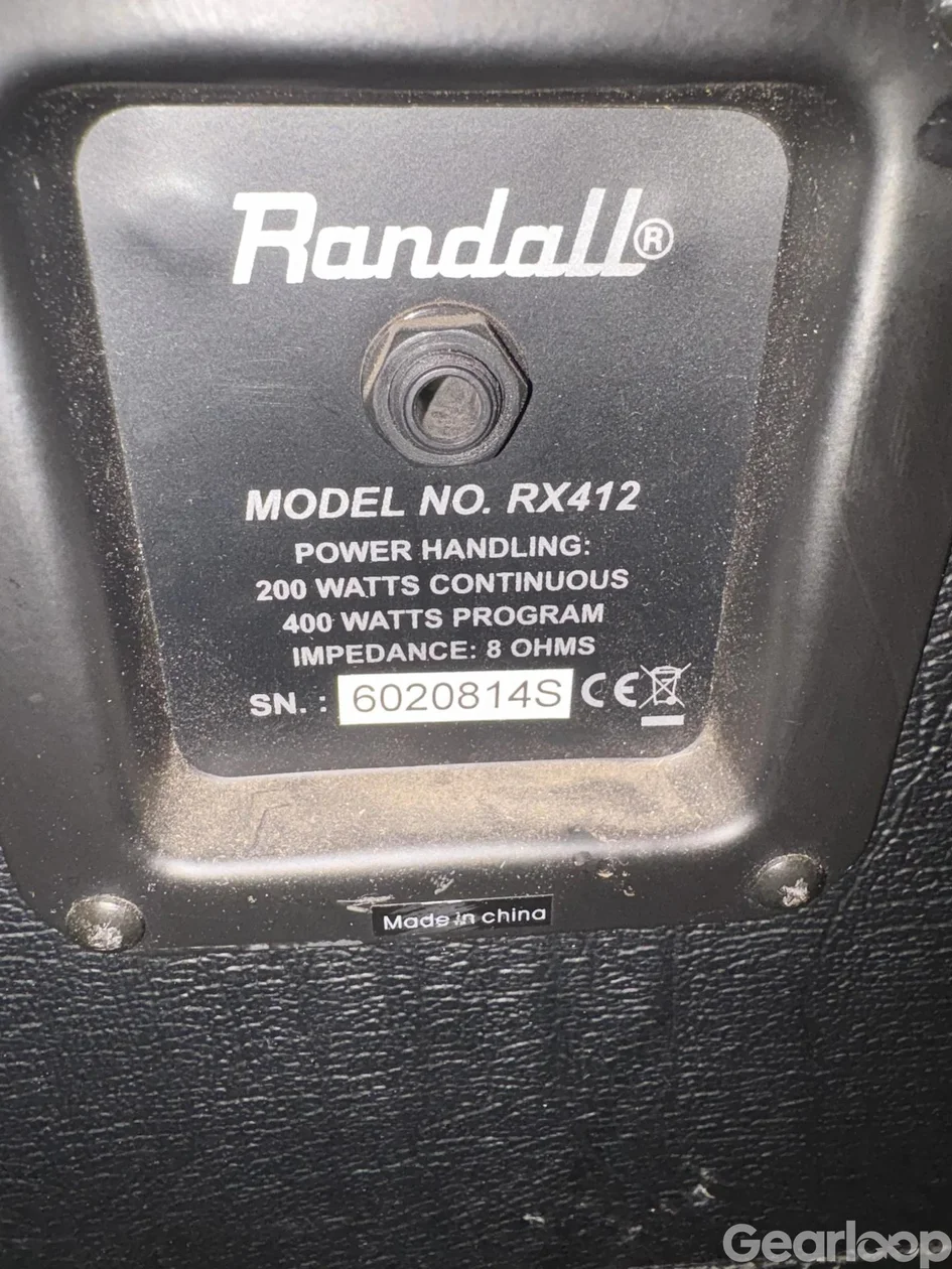 Randall RX412 - bild 2