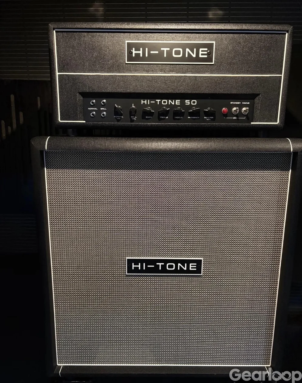 Handbyggd förstärkare HI-TONE 50 DR & HI-TONE 412 - bild 2
