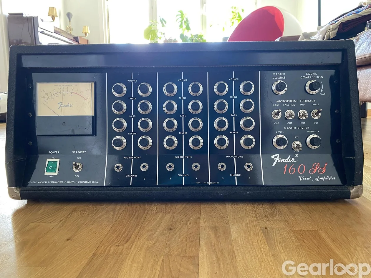 Fender 160-BS (Vintage Rör-PA med fjäder reverb) - bild 1