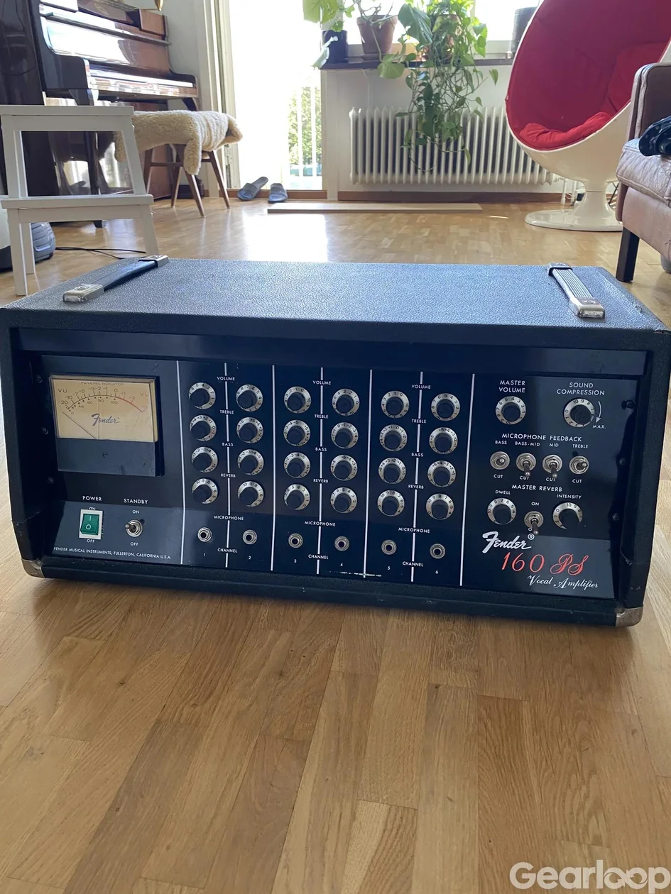 Fender 160-BS (Vintage Rör-PA med fjäder reverb) - bild 2