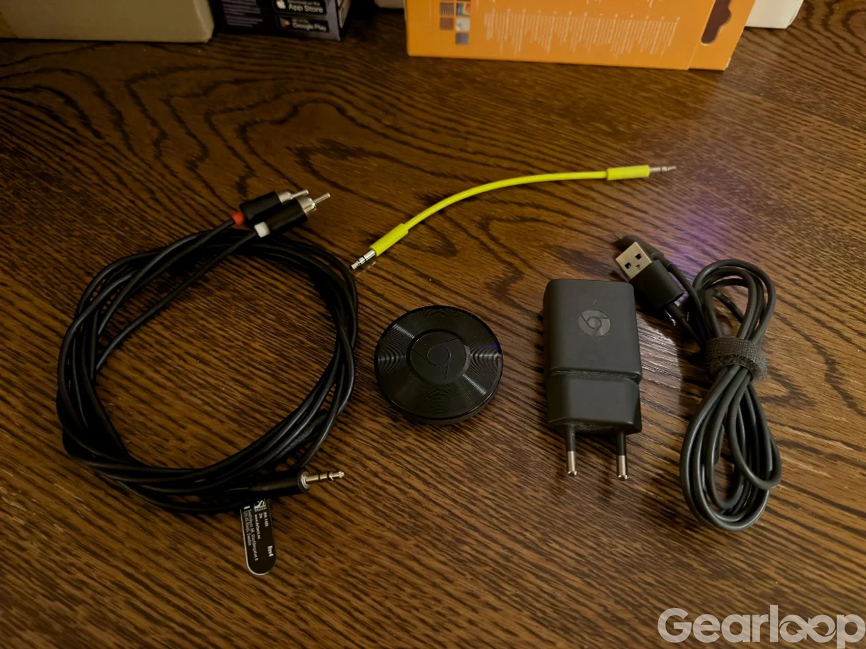 Google Chromecast Audio (RUX-J42) med tillbehör - bild 1