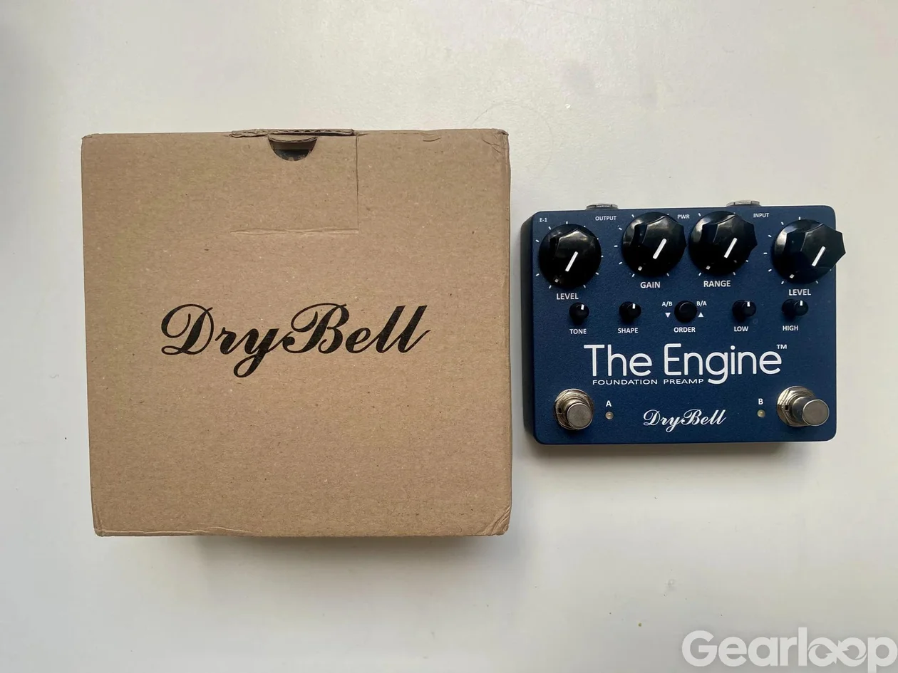 DryBell The Engine mkll  overdrive med treble boost - bild 2