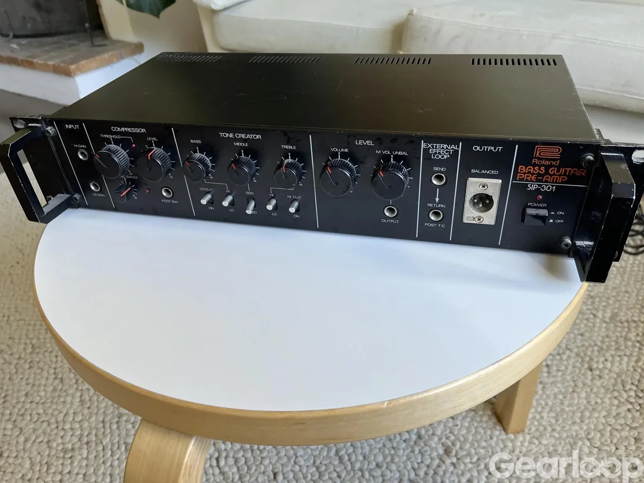 Roland SIP-305 Bass Guitar pre-amp - bild 3