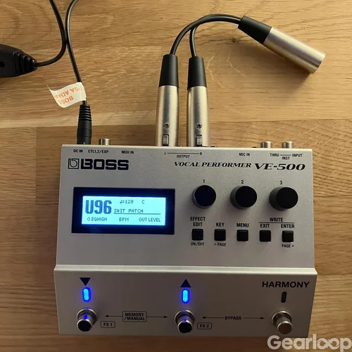 Boss VE-500 voice effects processor