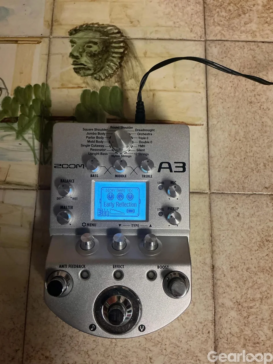 Zoom A3 – multieffekt och preamp för akustisk gitarr - bild 1