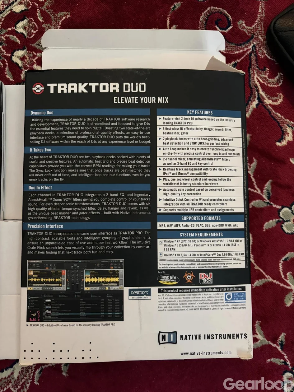 Native Instruments Traktor Duo DJ-programvara - bild 2